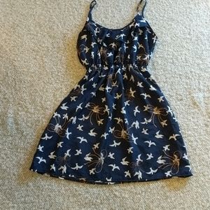 Women's papaya dress birds blue medium Papaya